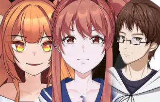 Ronika and Yuzuki AI VTubers